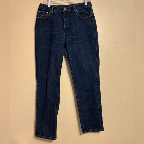 Calvin Klein Men's Deep Blue Straight Jeans - Picture 1 of 10